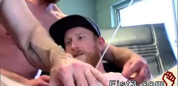  Gay men fisted and cumming First Time Saline Injection for Caleb